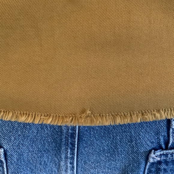 KUT from the kloth Kara jacket color is thyme size XL model size 10 - Picture 5 of 13